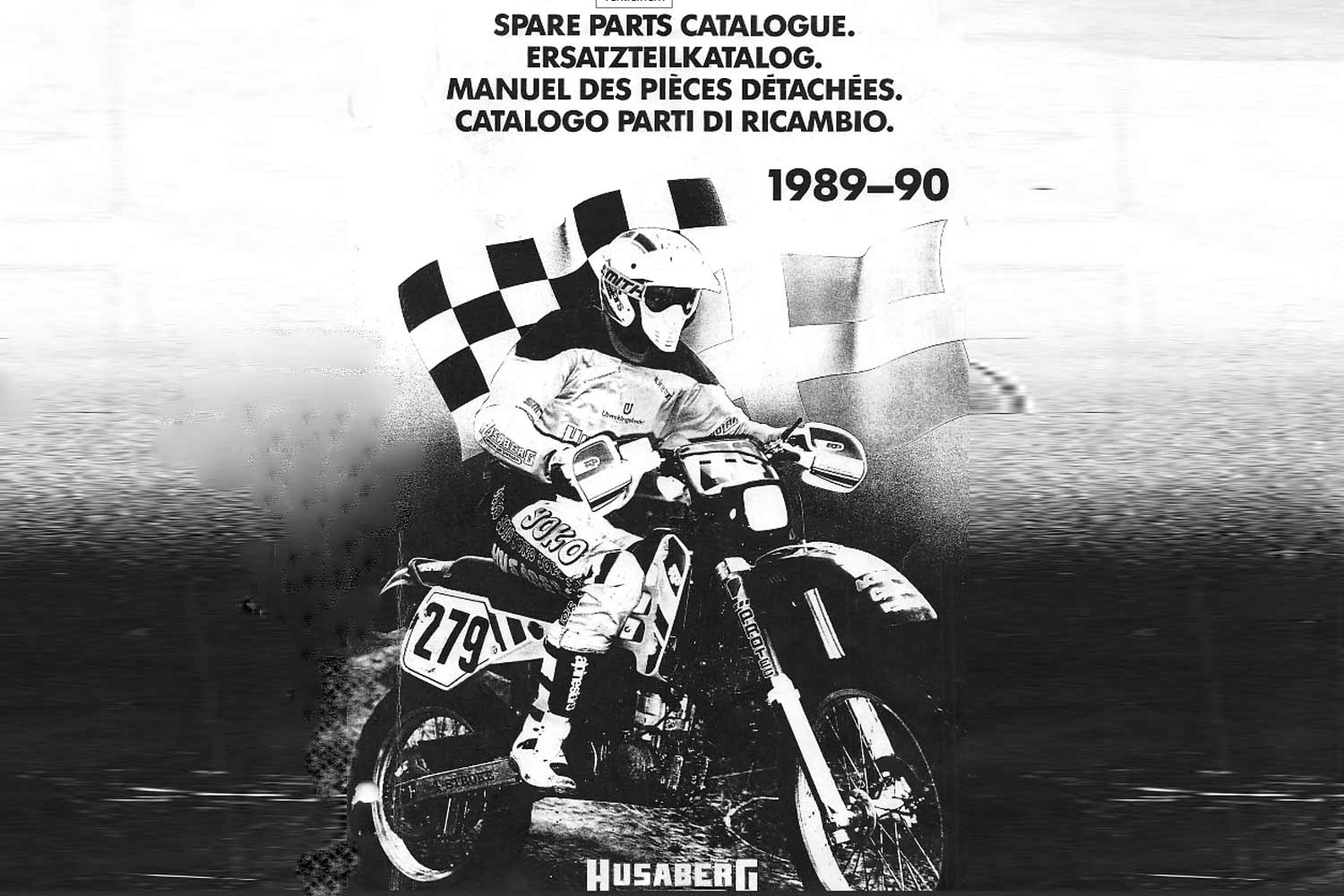 1989 1990 Ersatzteilkatalog FE501 Mehrsprachig